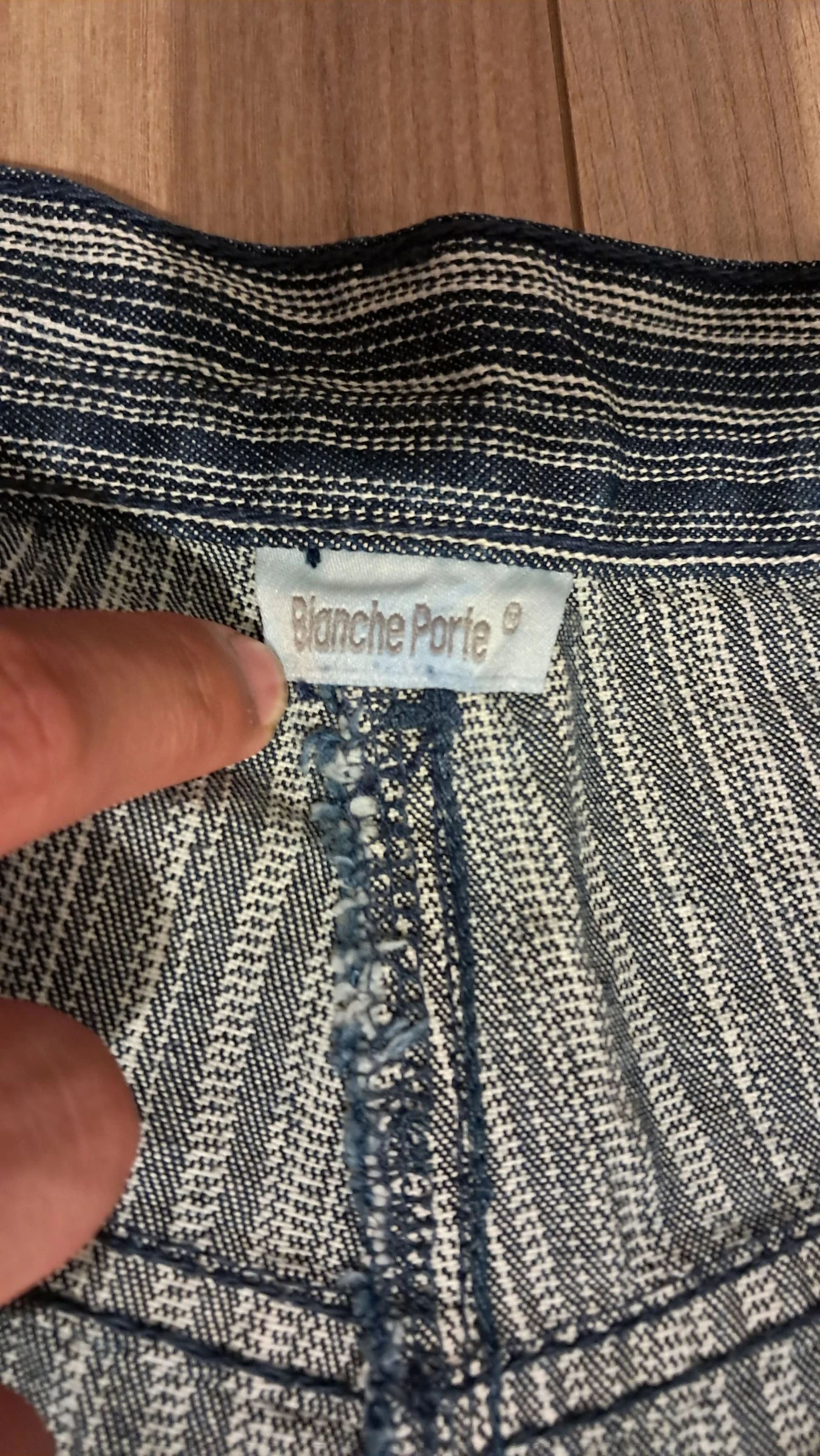 Whiteporte striped pants – photo 4